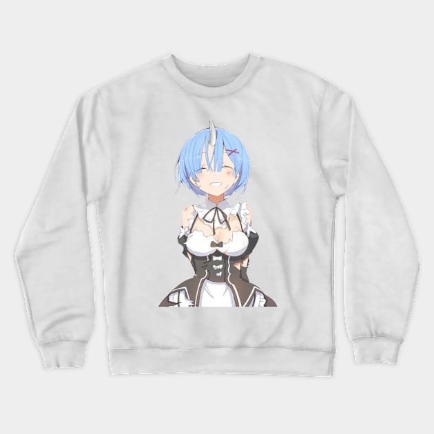 Re:Zero Rem Crewneck Sweatshirt by Otakuteland